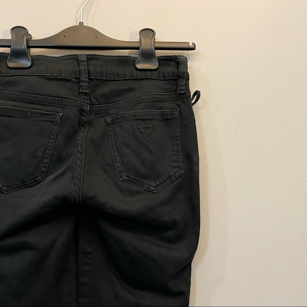 Guess Brand “Kate” Lace-up Skinny Jeans